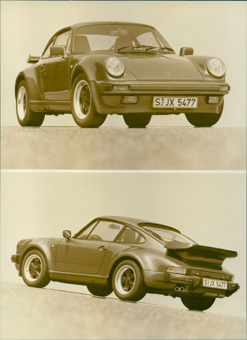 Porsche 911 Turbo 1989 - Vintage Photograph