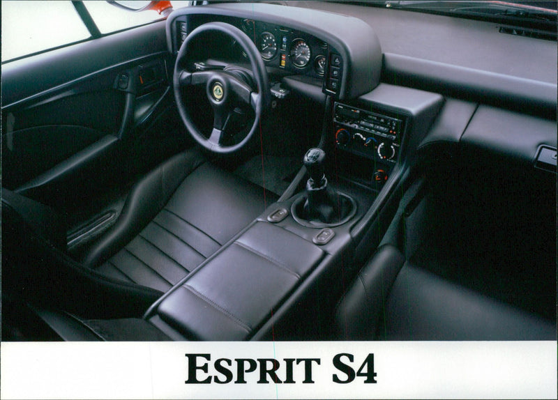 Lotus Esprit S4 - Vintage Photograph