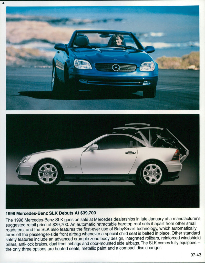 1998 Mercedes-Benz SLK - Vintage Photograph