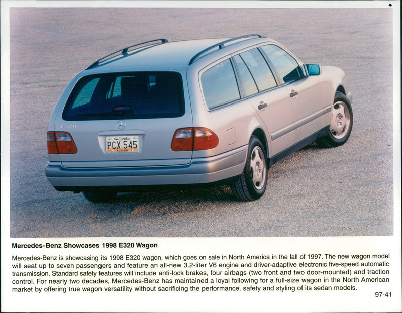 Mercedes-Benz E320 Wagon 1998 - Vintage Photograph