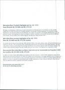 1999 Mercedes Benz  New ML 55 AMG and ML 270 CDI - Vintage Photograph