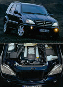 1999 Mercedes Benz  New ML 55 AMG and ML 270 CDI - Vintage Photograph