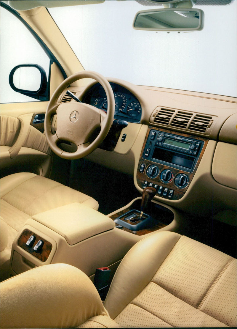1999 Mercedes Benz ML 55 AMG and ML 270 CDI - Vintage Photograph