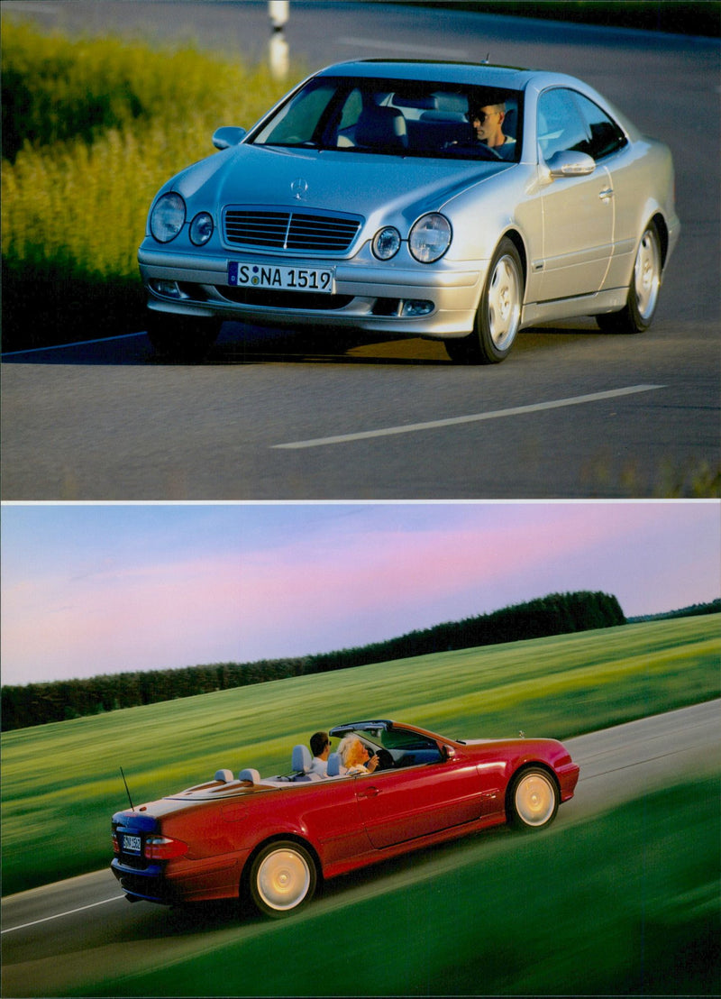 1999 Mercedes Benz CLK - Vintage Photograph