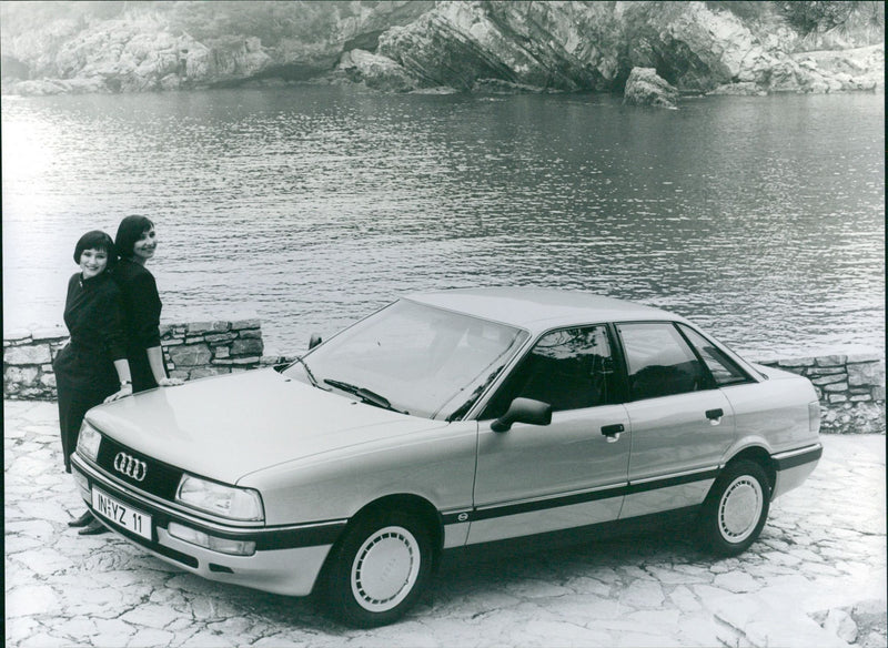 Audi 90 - Vintage Photograph