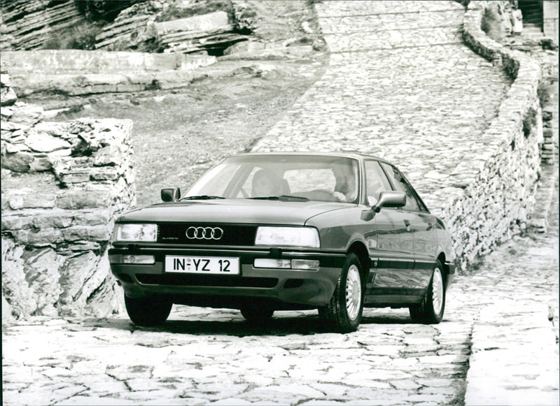 Audi 90 Quattro - Vintage Photograph