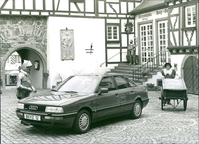 Audi 90 Quattro - Vintage Photograph