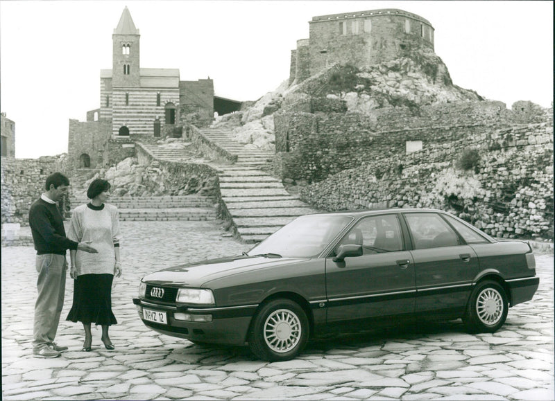 Audi 90 Quattro - Vintage Photograph