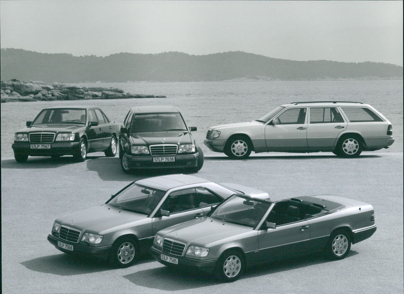 1993 Mercedes-Benz E-Class - Vintage Photograph