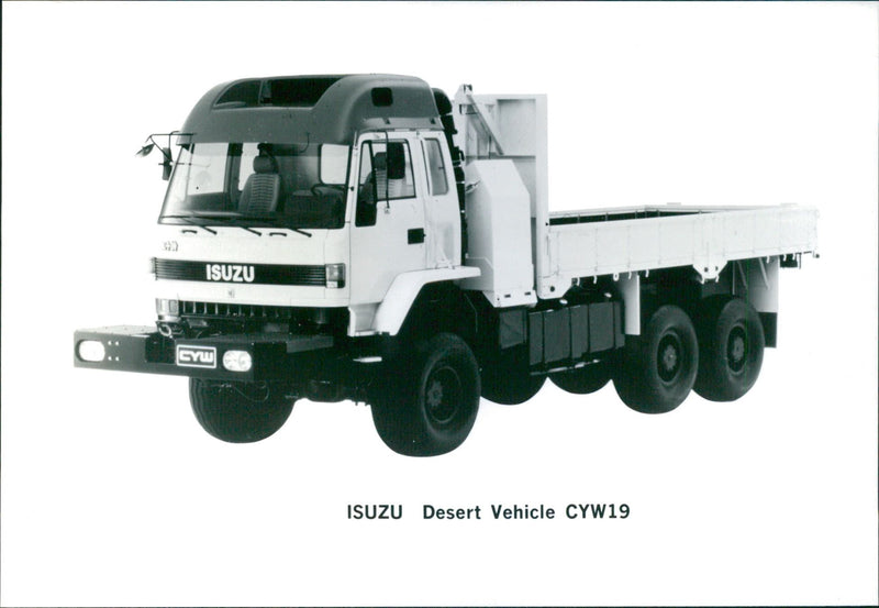 Isuzu Desert Vehicle CYW19 - Vintage Photograph