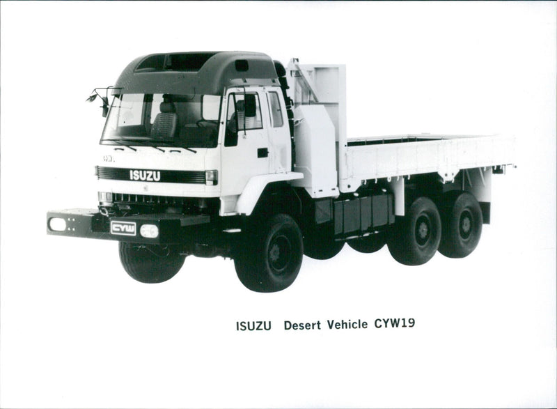 Isuzu Desert Vehicle CYW19 - Vintage Photograph