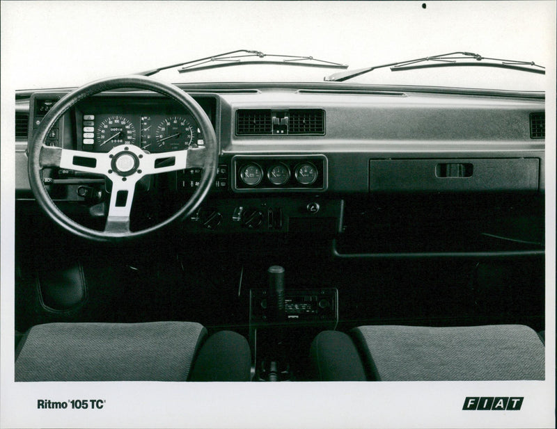 1981 Fiat Ritmo 105 TC - Vintage Photograph