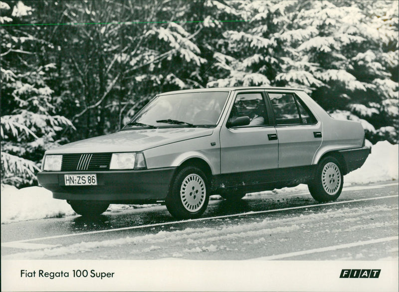 Fiat Regata 100 Super - Vintage Photograph