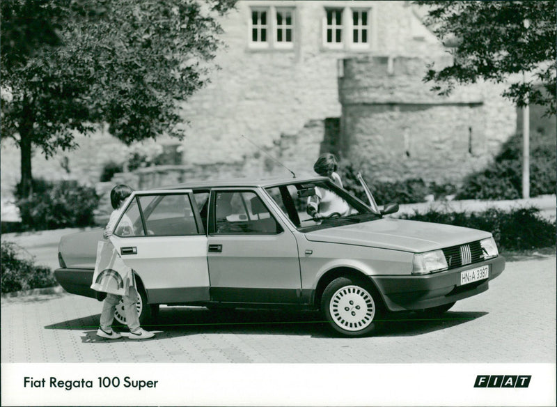 Fiat Regata 100 Super - Vintage Photograph