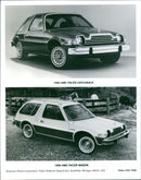1980 AMC Pacer hatchback,  1980 AMC Pacer wagon - Vintage Photograph