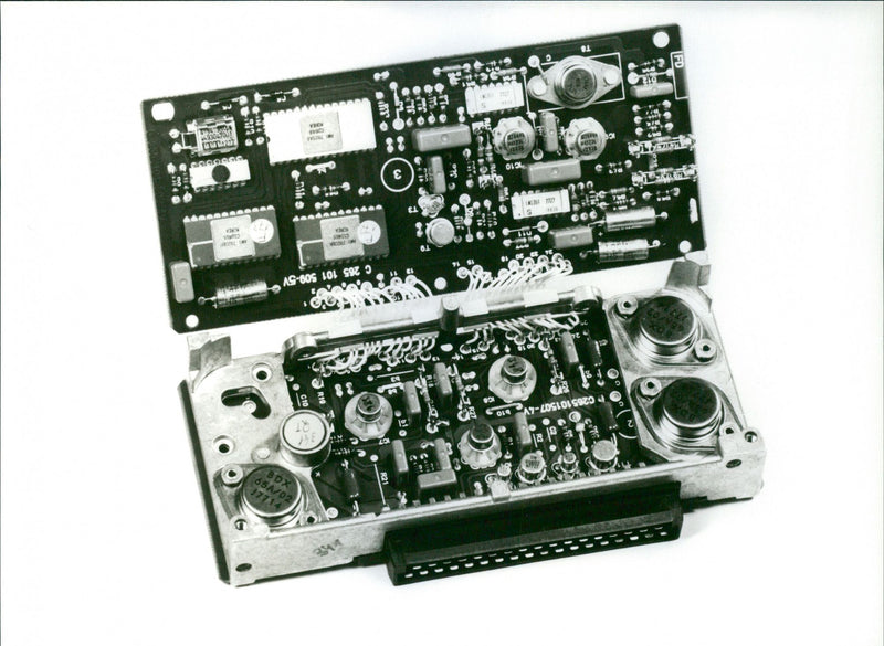 Mercedes-Benz electronic control unit - Vintage Photograph