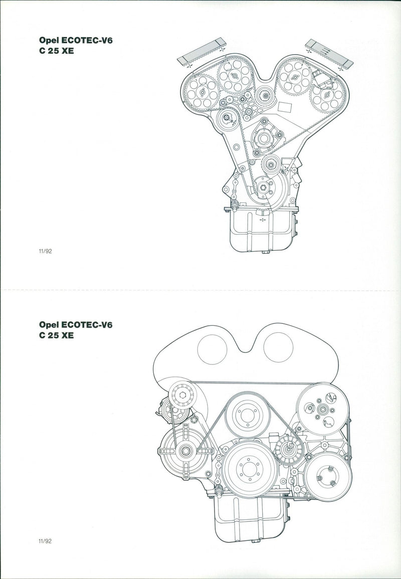 Opel ECOTEC-V6 - Vintage Photograph