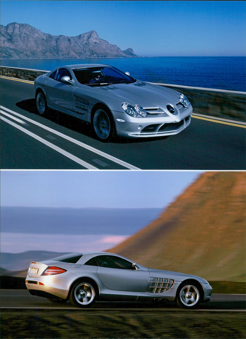 Mercedes-Benz SLR McLaren - Vintage Photograph