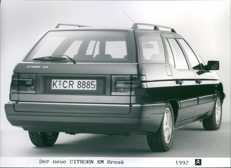 1992 Citroen XM Break - Vintage Photograph