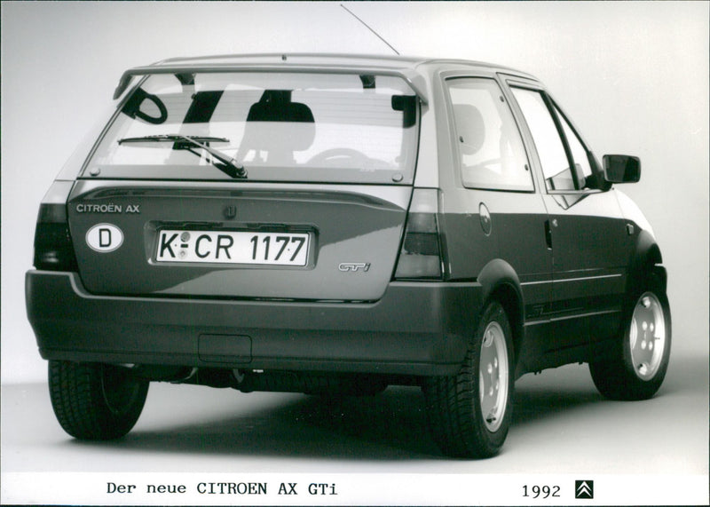 1992 Citroen AX GTi - Vintage Photograph