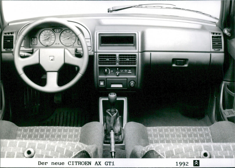 1992 Citroen AX GTi - Vintage Photograph