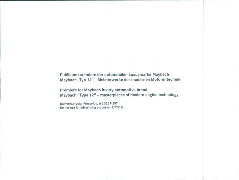 Maybach - Vintage Photograph