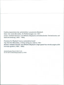 Mercedes 35-hp racing car and Maybach's high-speed four-stroke engine - Vintage Photograph