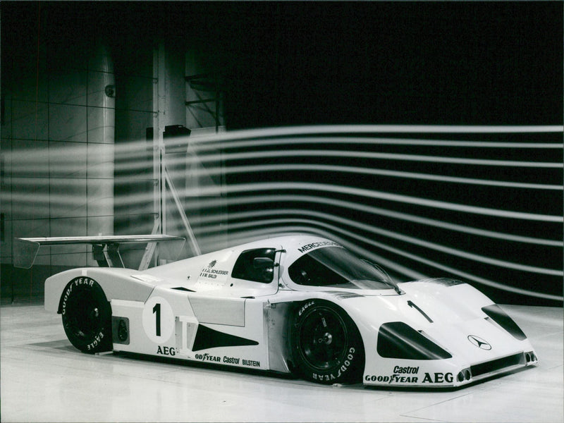 Mercedes-Benz C11 Silver Arrow - Vintage Photograph