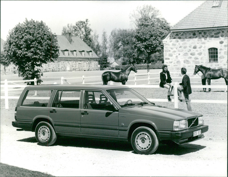 Volvo 1986 - Vintage Photograph