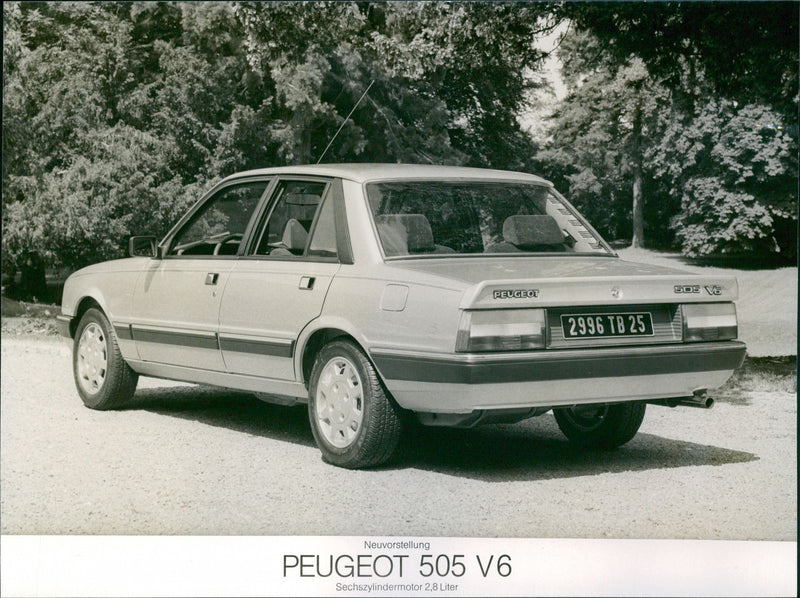 Peugeot 505 V6 - Vintage Photograph