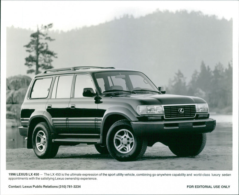 1996 Lexus LX 450 - Vintage Photograph