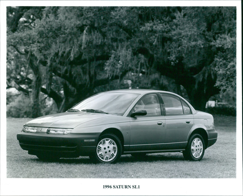 1996 Saturn SL1 - Vintage Photograph