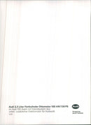 1989 Audi 100 Avant Duo Engine - Vintage Photograph