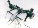 1989 Audi 100 Avant Duo Rear Axle - Vintage Photograph