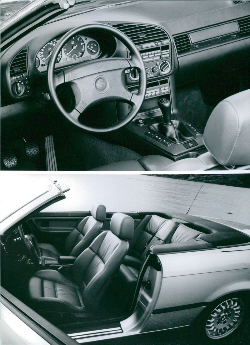 1993 BMW 3 Series Convertible - Vintage Photograph