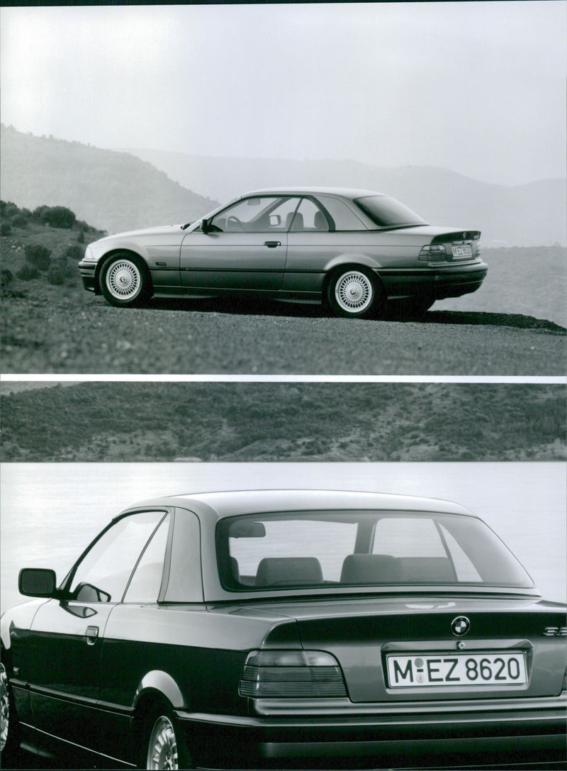 1993 BMW 3 Series Convertible - Vintage Photograph