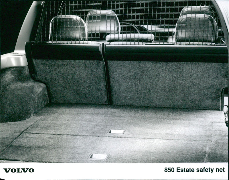 Volvo 850 Estate safety net - Vintage Photograph