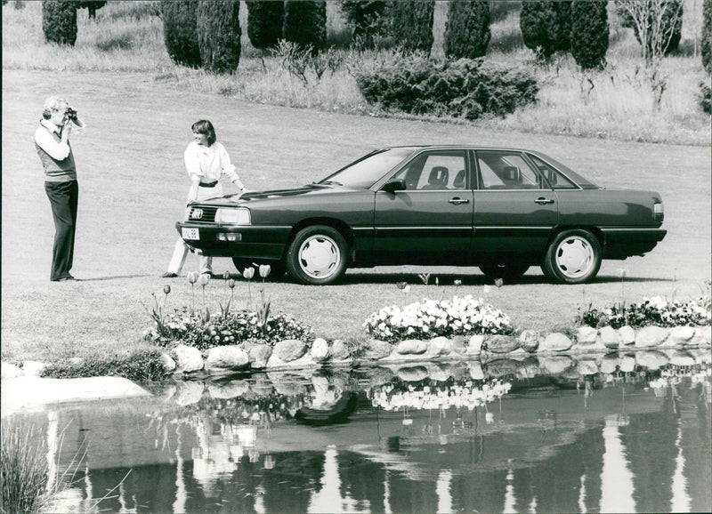 1985 Audi 200 - Vintage Photograph