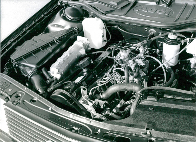 1985 Audi 100 Avant - Vintage Photograph