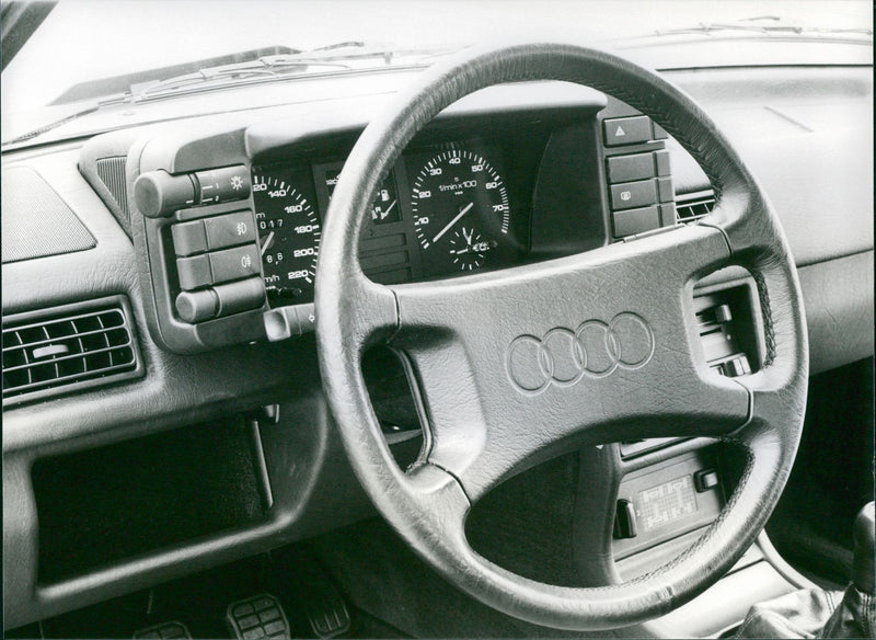 1985 Audi 90 quattro - Vintage Photograph