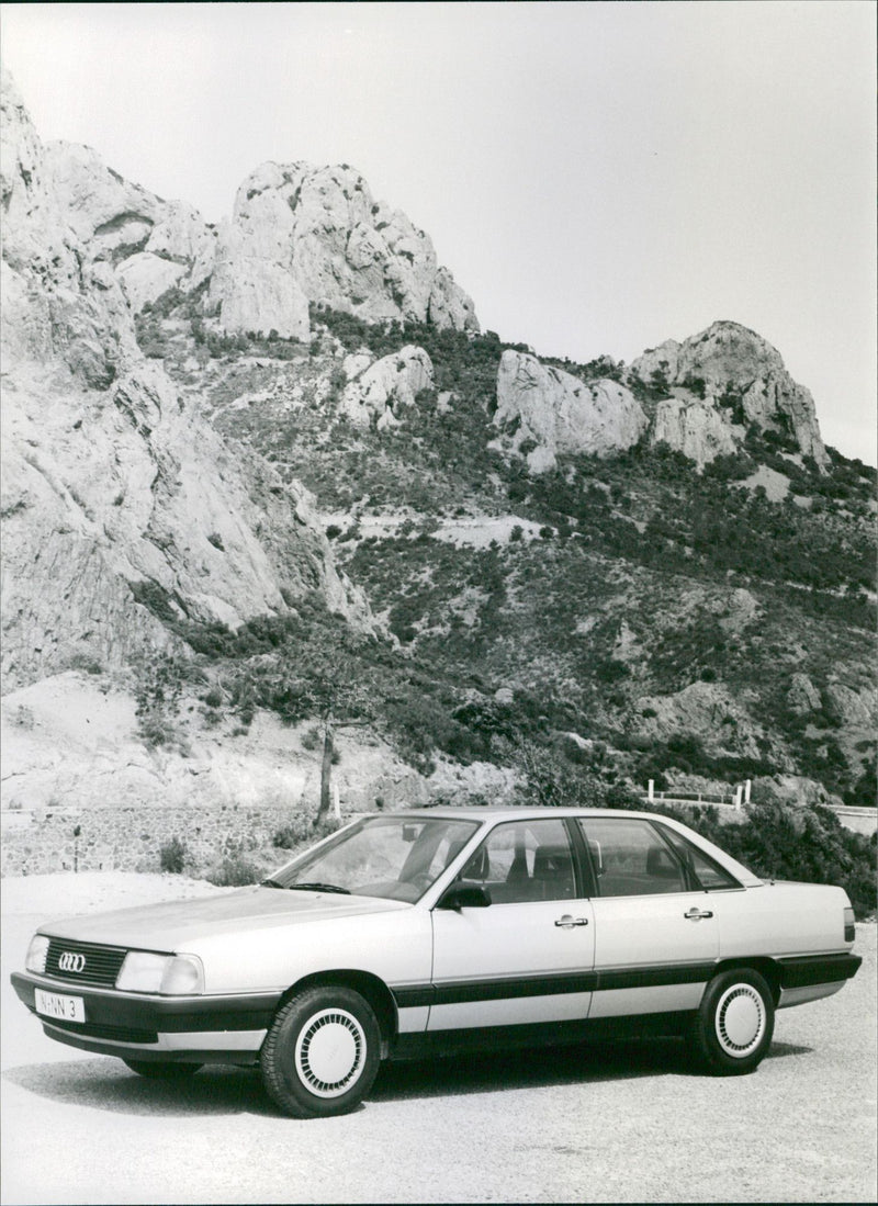 1985 Audi 100 - Vintage Photograph