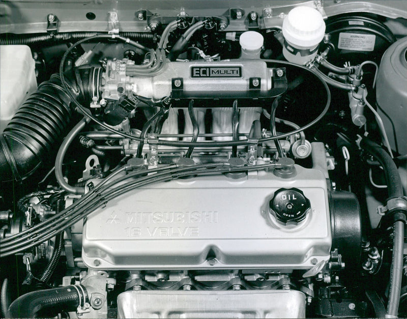 Mitsubishi Colt 1600 GLXi - Vintage Photograph