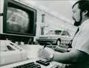 Austin Rover, 1987, Use of Computers - Vintage Photograph