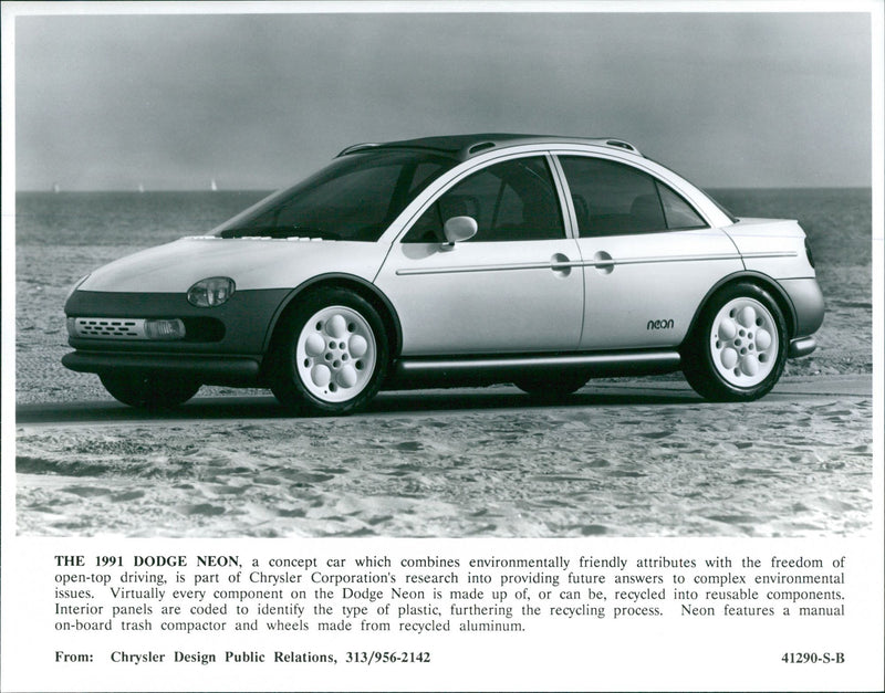1991 Dodge Neon - Vintage Photograph