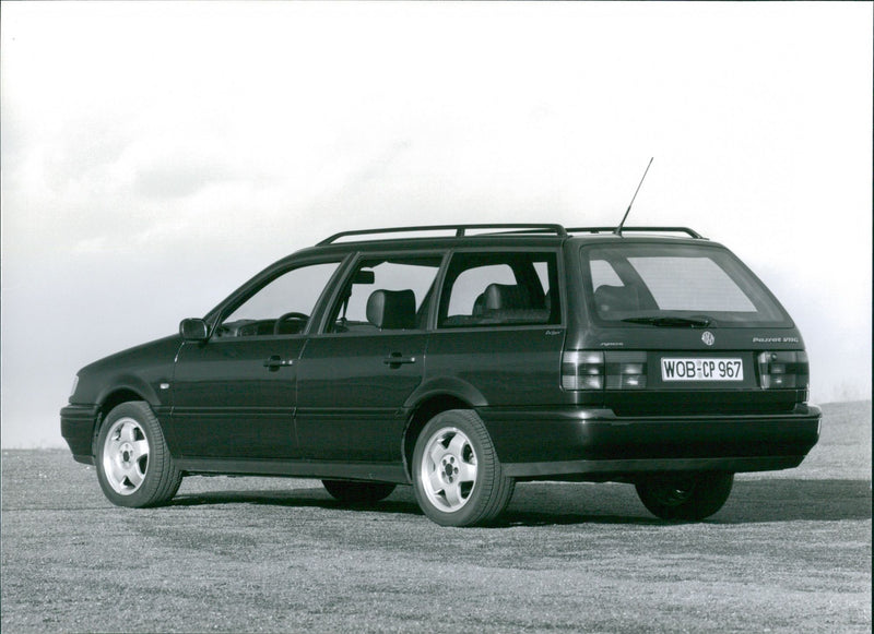 VW Passat VR6 Synco Estate - Vintage Photograph