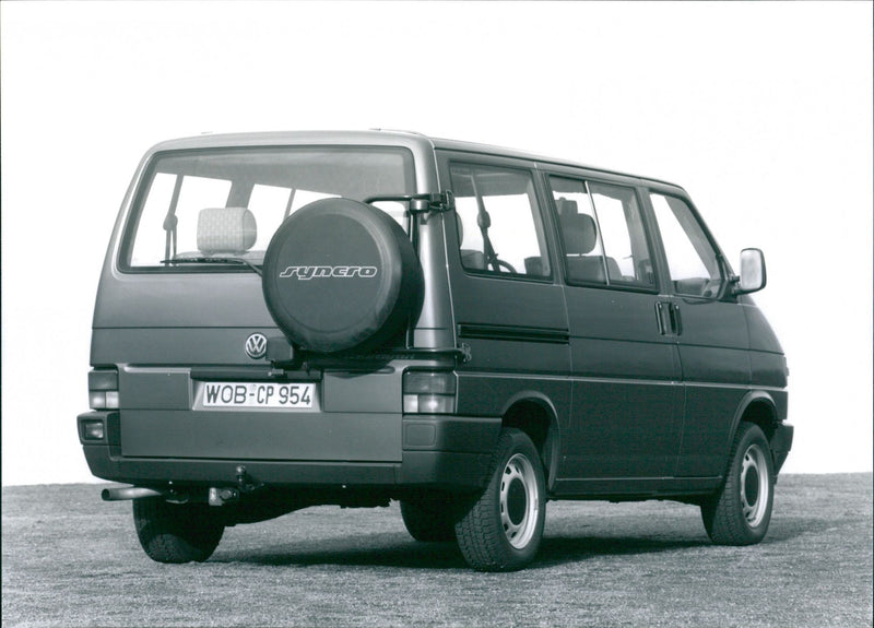 VW Caravelle and VW Multivan - Vintage Photograph
