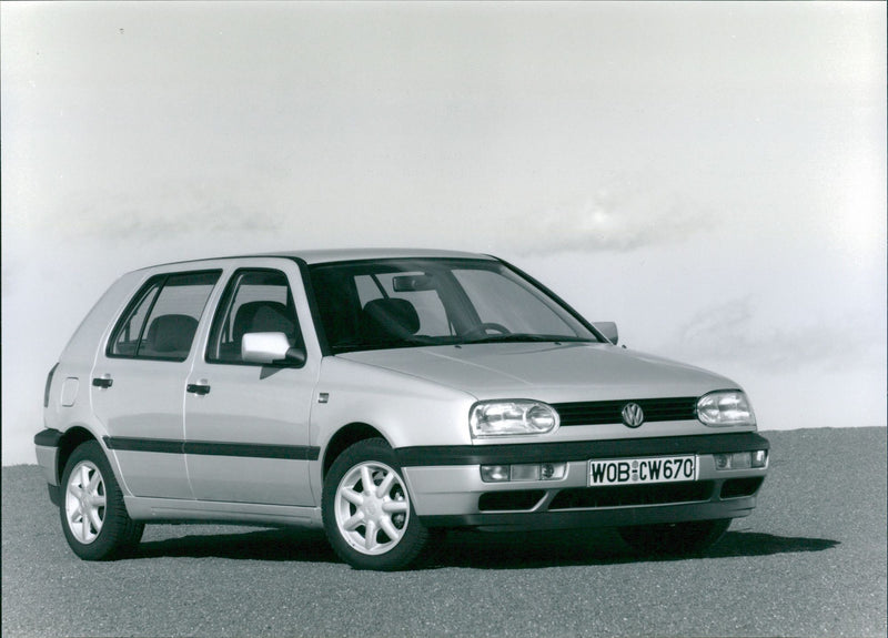 VW Golf - Vintage Photograph