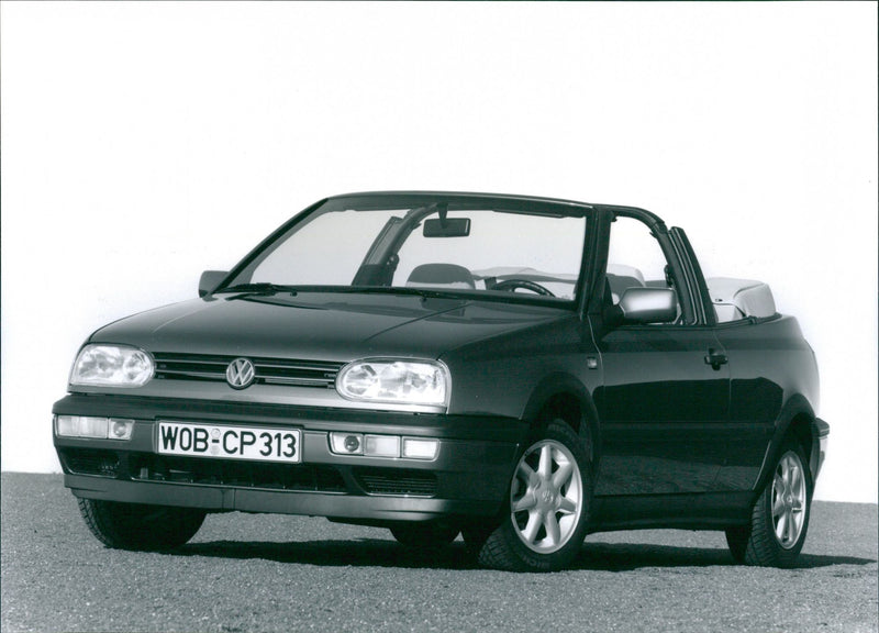 VW Golf Cabrio - Vintage Photograph