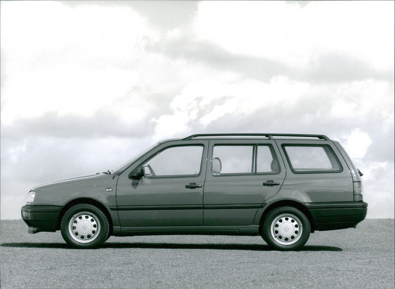 VW Golf Estate - Vintage Photograph