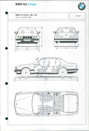 1993 BMW 7 Series - Vintage Photograph